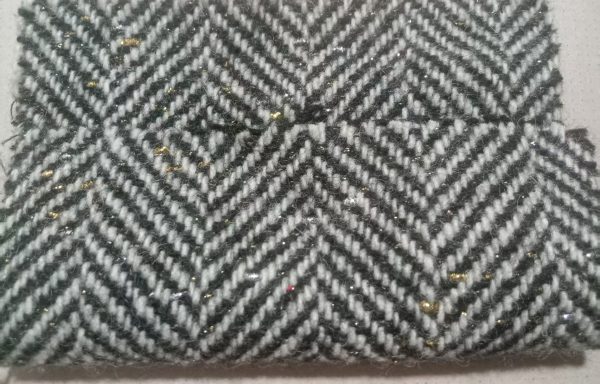 Wool/Poly Yarn dyed Herringbone blended fabric