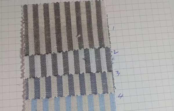 Linen/Tencel yarn dyed stripe