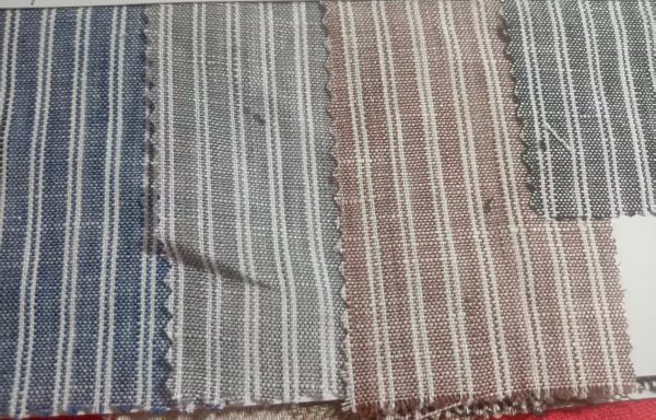 LINEN YARN DYED STRIPE