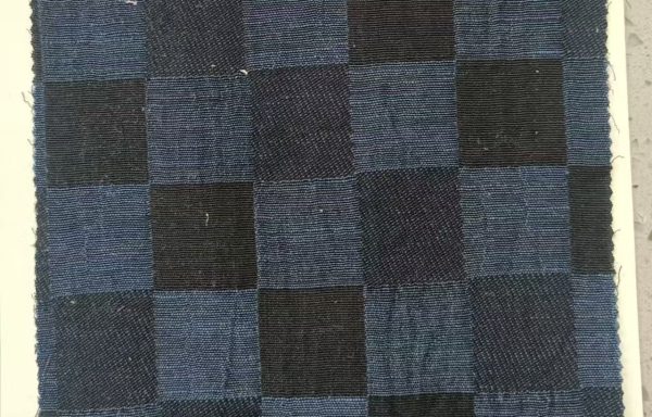 Linen/CTN yarn dyed checkerboard