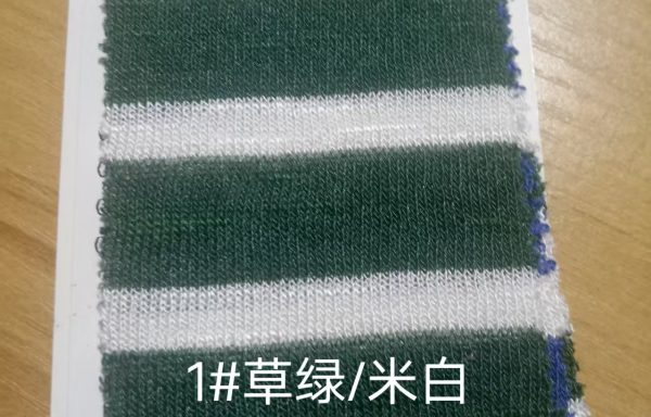 Yarn dyed knitting stripe