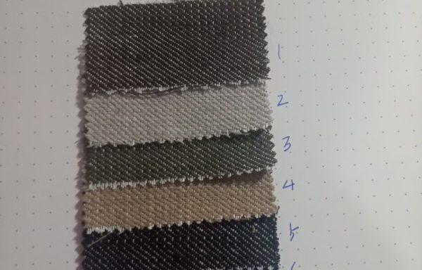 LINEN/CTN/POLY yarn dyed twill