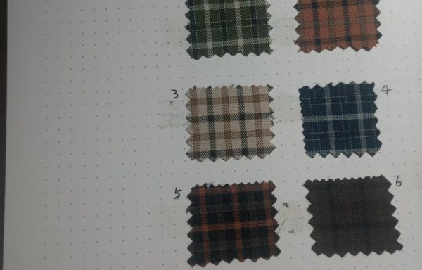 poly/ctn yarn dyed checks