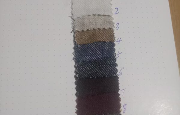 pure Linen yarn dyed twill