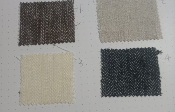 linen/ctn YARN DYED HERRINGBONE