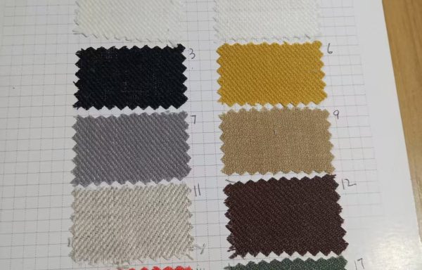 100%LINEN DOUBLE TWILL
